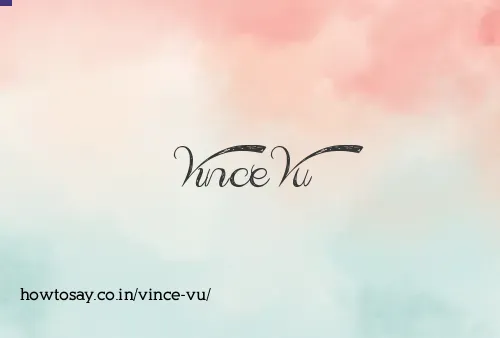 Vince Vu