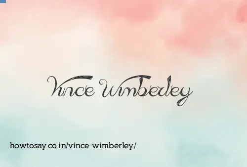 Vince Wimberley