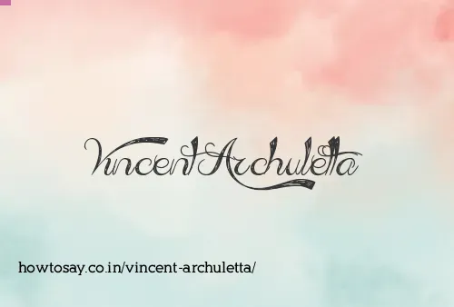 Vincent Archuletta