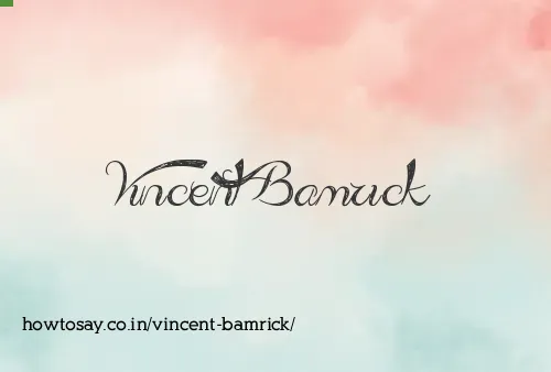 Vincent Bamrick