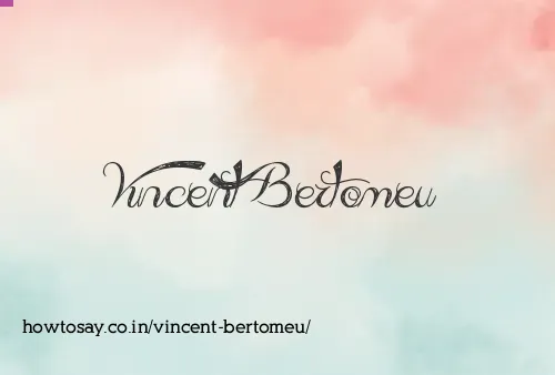 Vincent Bertomeu