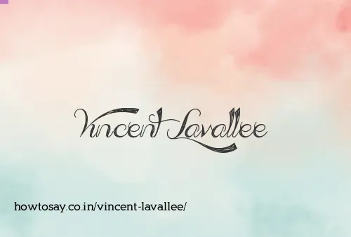 Vincent Lavallee