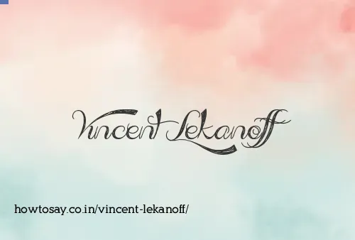 Vincent Lekanoff