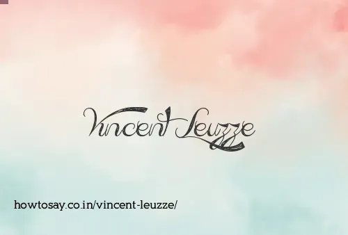 Vincent Leuzze