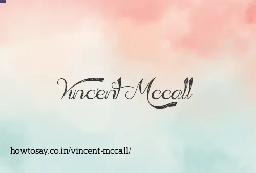 Vincent Mccall
