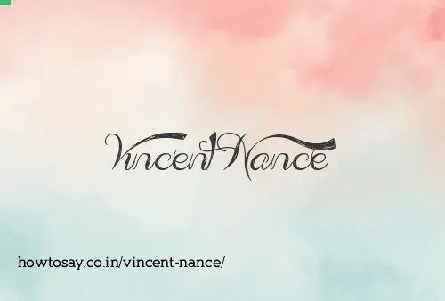 Vincent Nance
