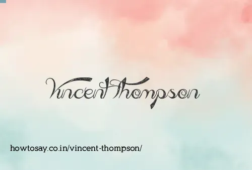Vincent Thompson