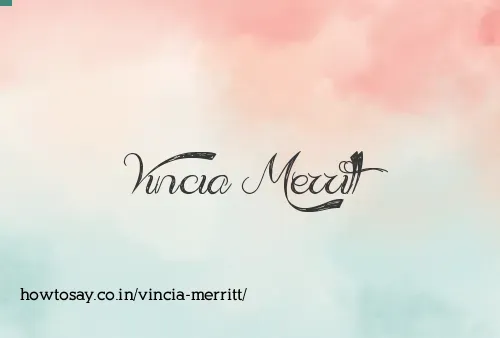 Vincia Merritt