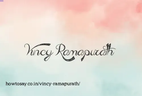 Vincy Ramapurath