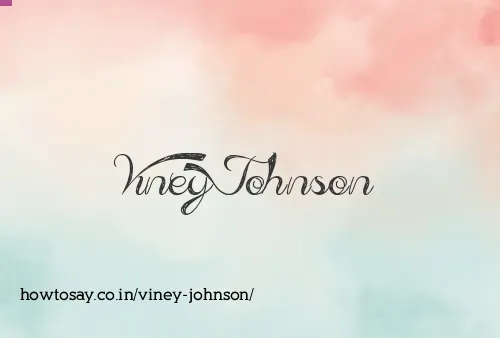 Viney Johnson
