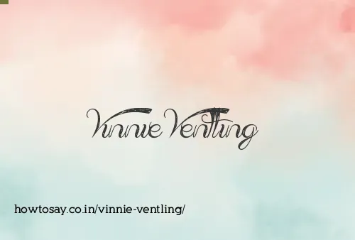 Vinnie Ventling
