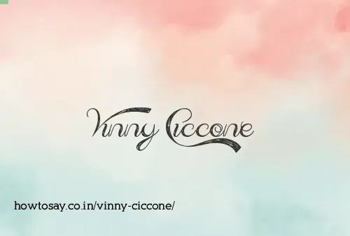 Vinny Ciccone