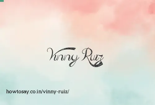 Vinny Ruiz