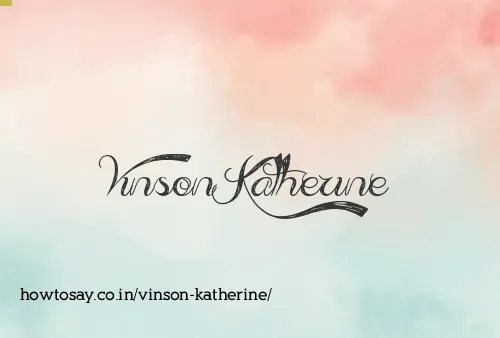 Vinson Katherine