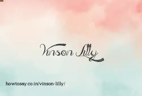 Vinson Lilly