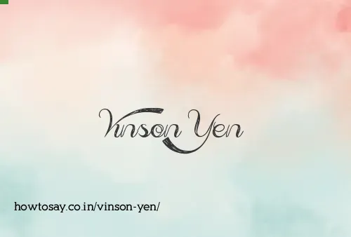 Vinson Yen