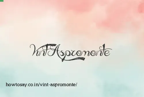 Vint Aspromonte