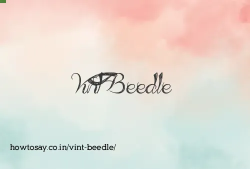 Vint Beedle