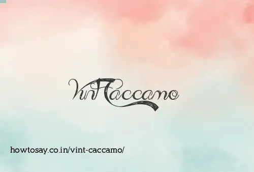 Vint Caccamo