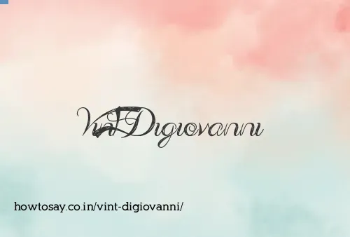 Vint Digiovanni