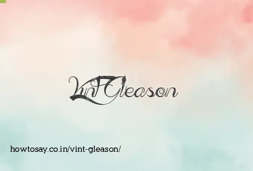 Vint Gleason