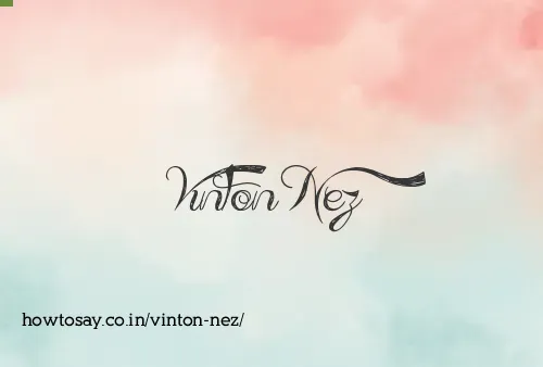 Vinton Nez