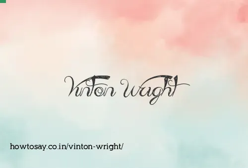 Vinton Wright