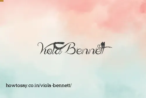 Viola Bennett
