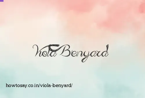 Viola Benyard