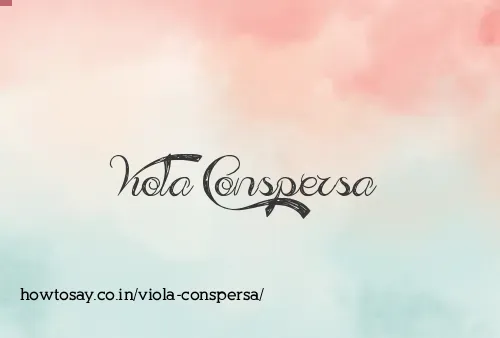 Viola Conspersa
