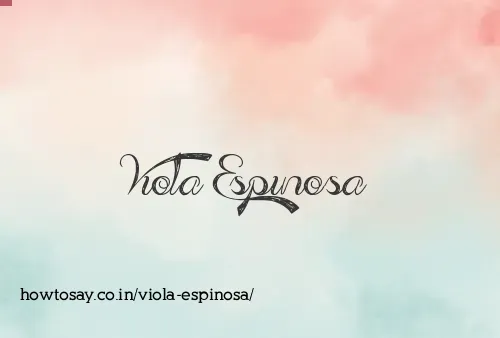 Viola Espinosa