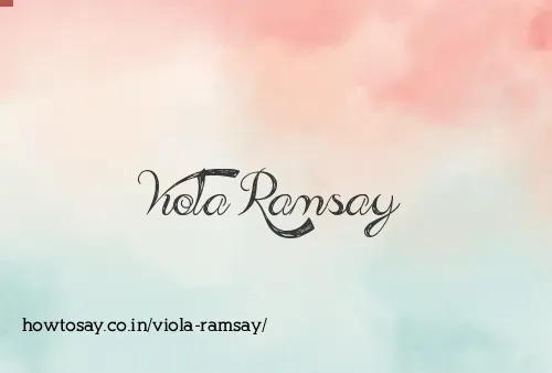 Viola Ramsay