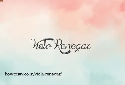 Viola Renegar
