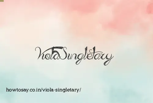 Viola Singletary