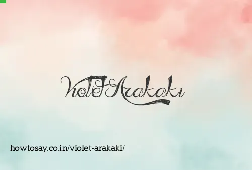 Violet Arakaki