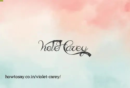 Violet Carey