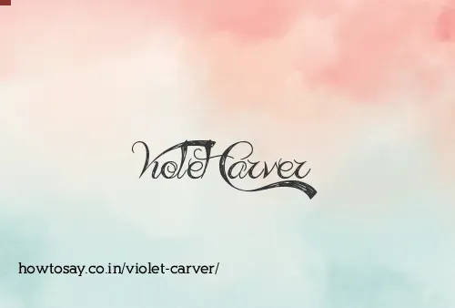 Violet Carver