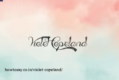 Violet Copeland