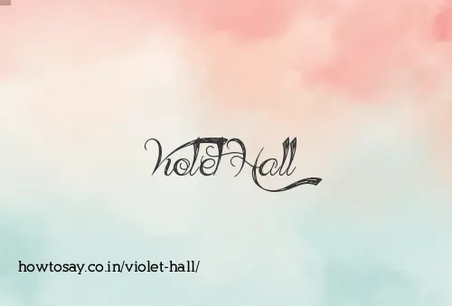 Violet Hall