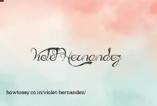 Violet Hernandez