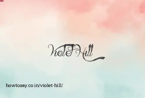 Violet Hill