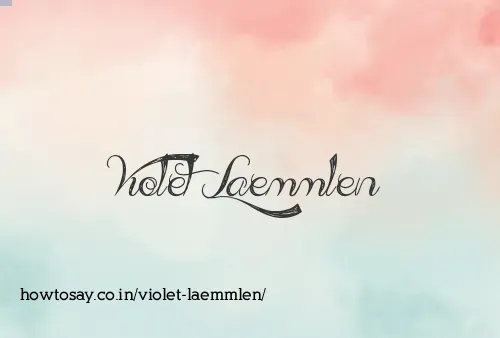 Violet Laemmlen