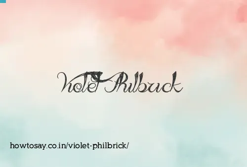 Violet Philbrick