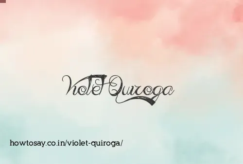 Violet Quiroga