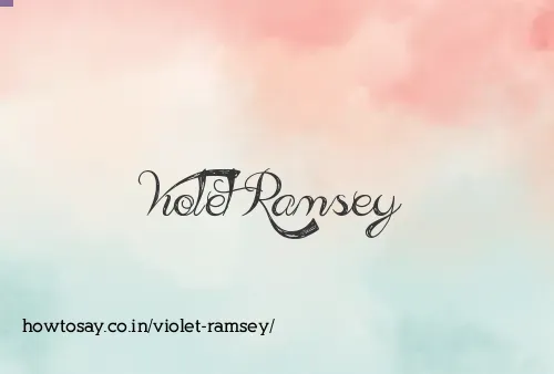 Violet Ramsey
