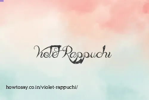 Violet Rappuchi