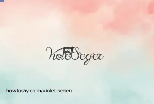 Violet Seger