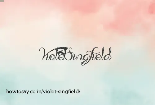Violet Singfield