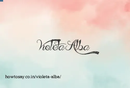 Violeta Alba