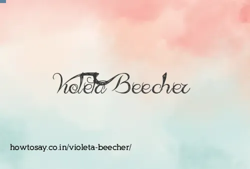 Violeta Beecher
